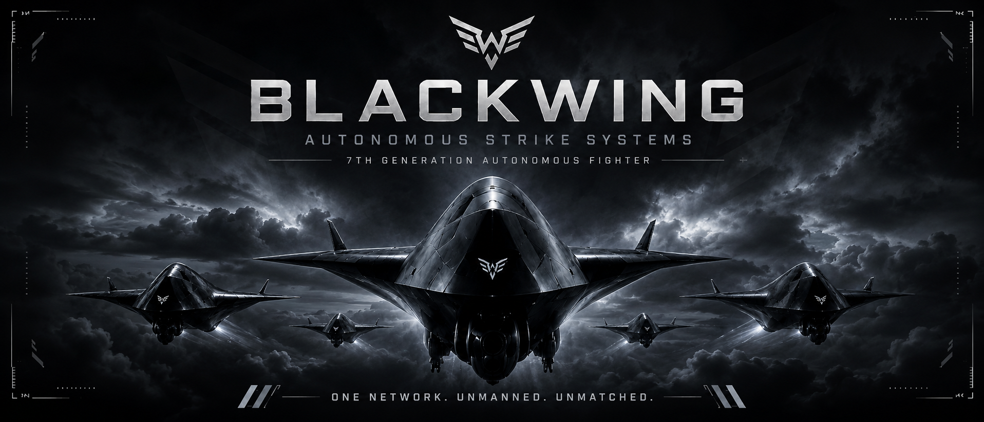 BLACKWING autonomous aircraft operating as a coordinated fleet