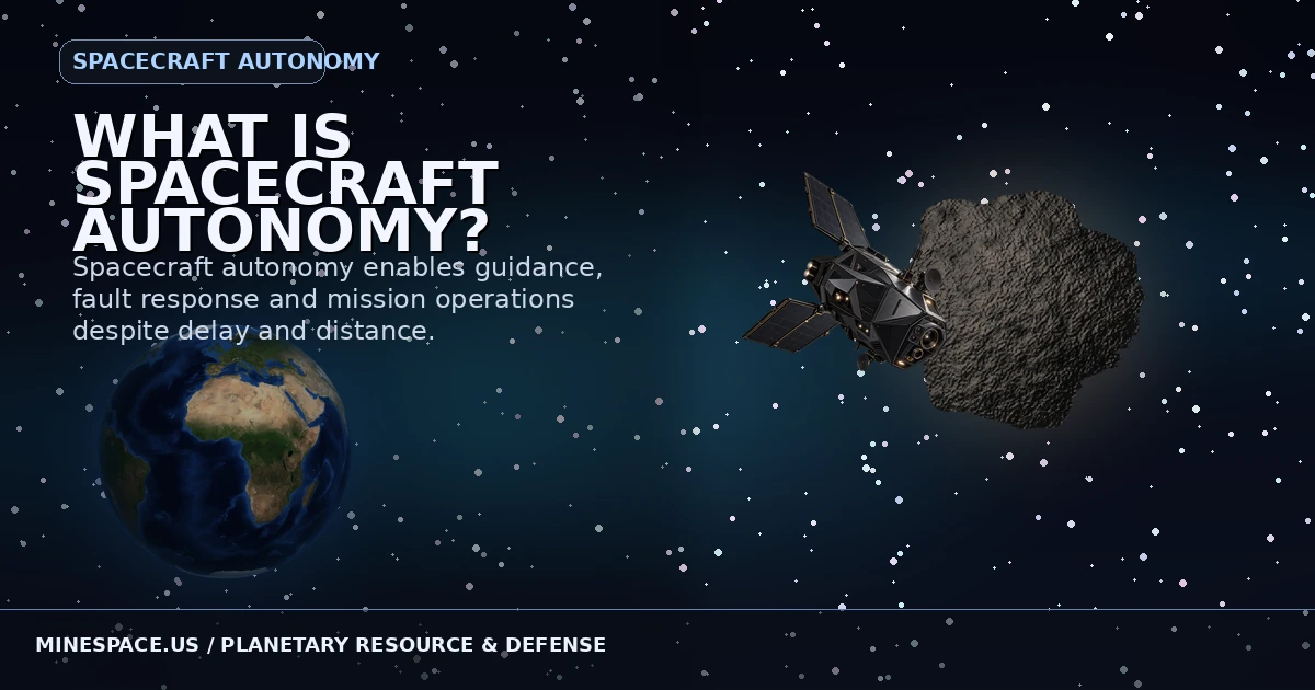 MineSpace simulated Earth and Apophis cinematic representing autonomous spacecraft navigation